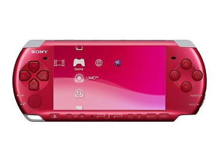 索尼PSP-3000(PSP-3006) RR 艳光红